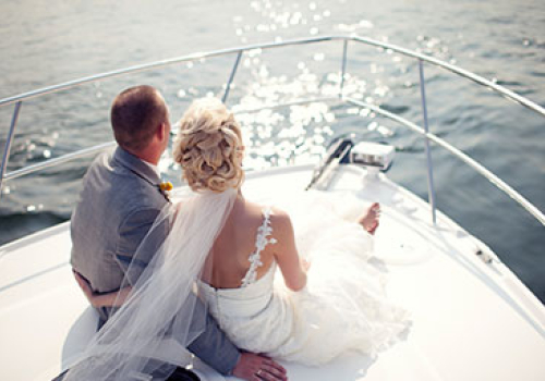 Свадьба на катере и яхте